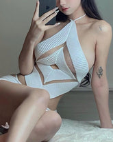 Queen of Diamond Neckholder-Top